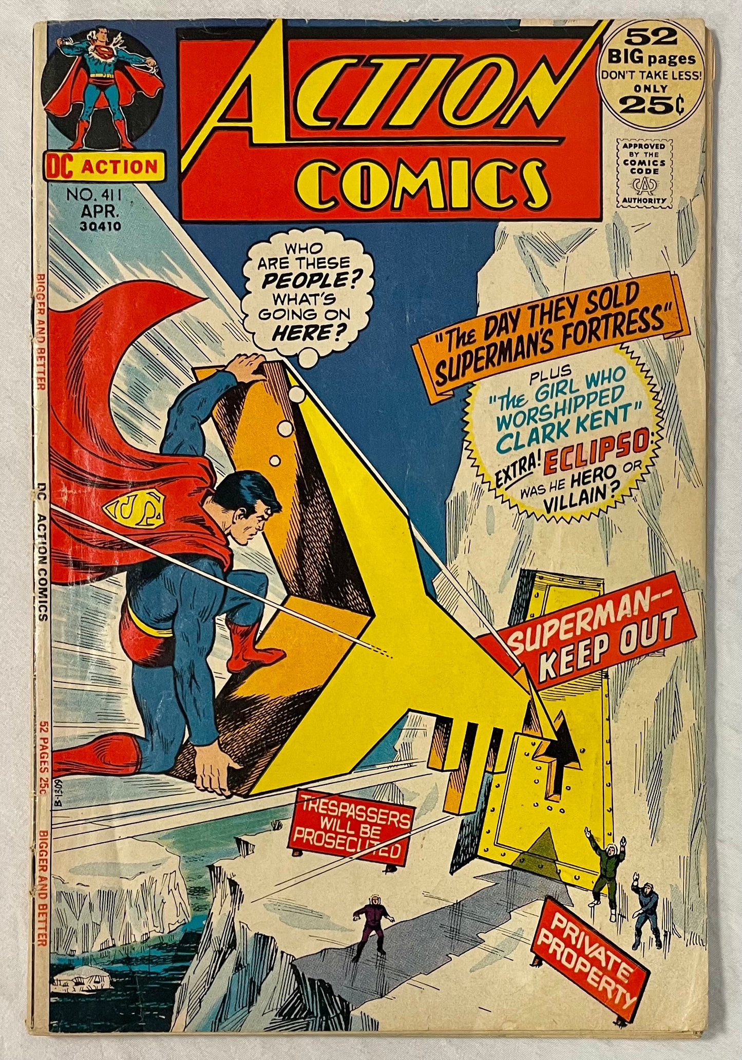 DC Comics Action Comics No. 411
