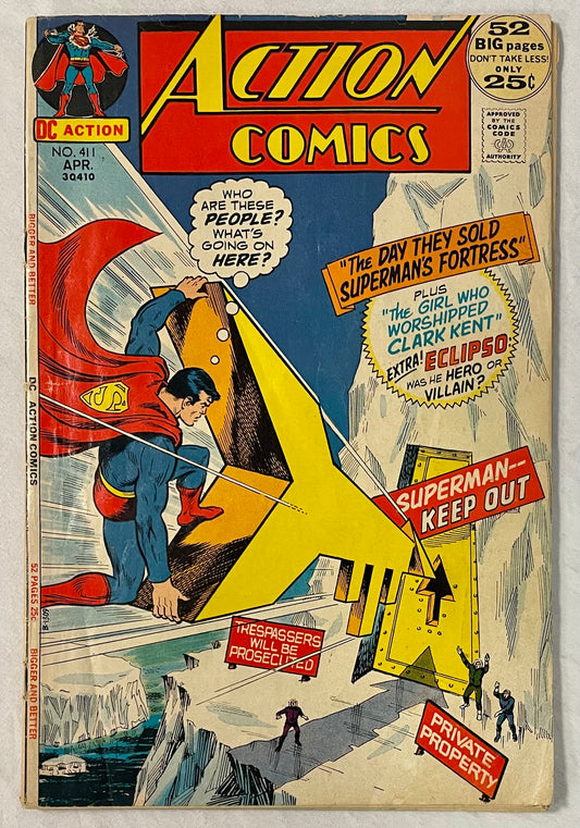 DC Comics Action Comics No. 411