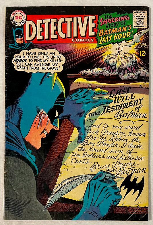 DC Comics Detective Comics No. 366