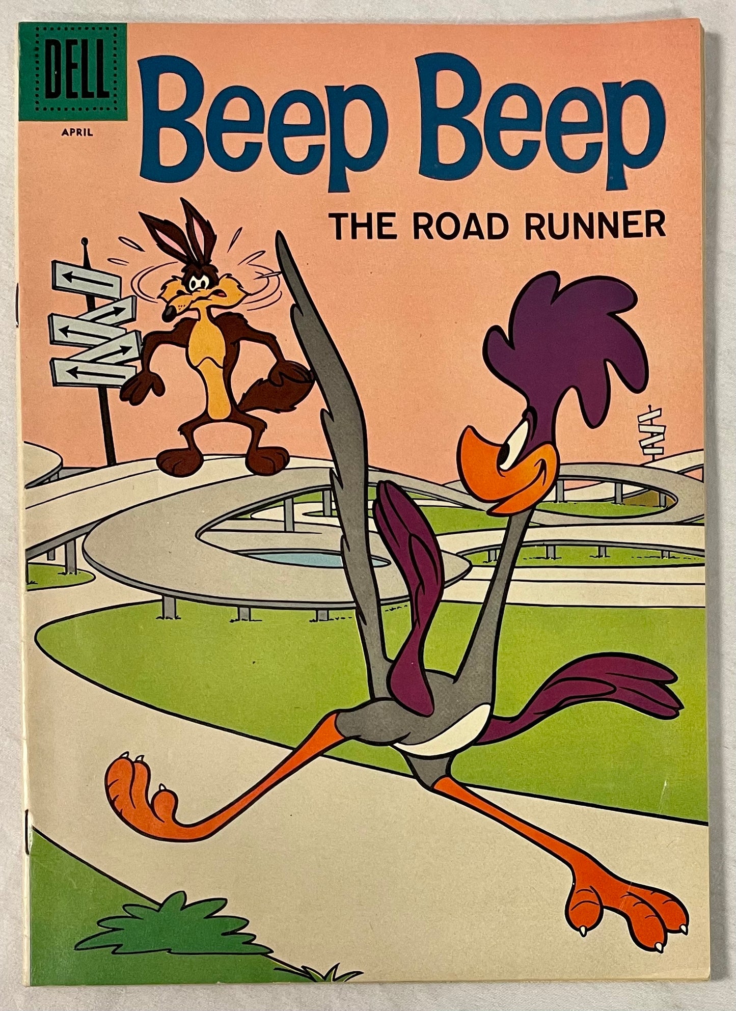 Dell Comics Beep Beep The Road Runner No. 8
