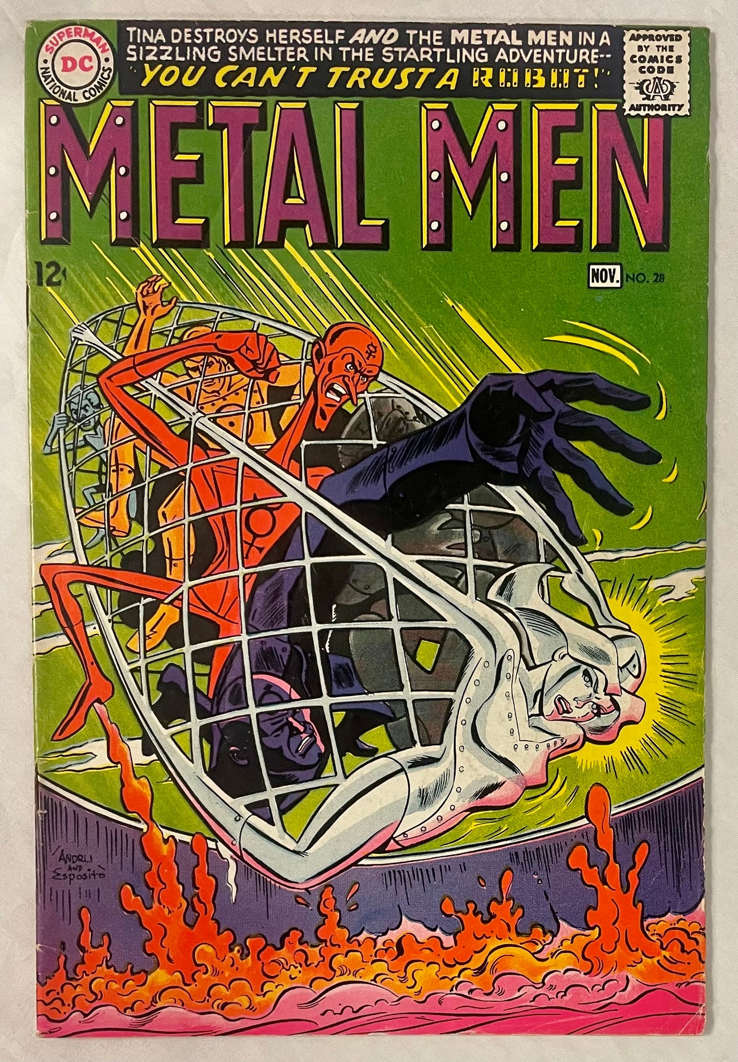 DC Comics Metal Men No. 28
