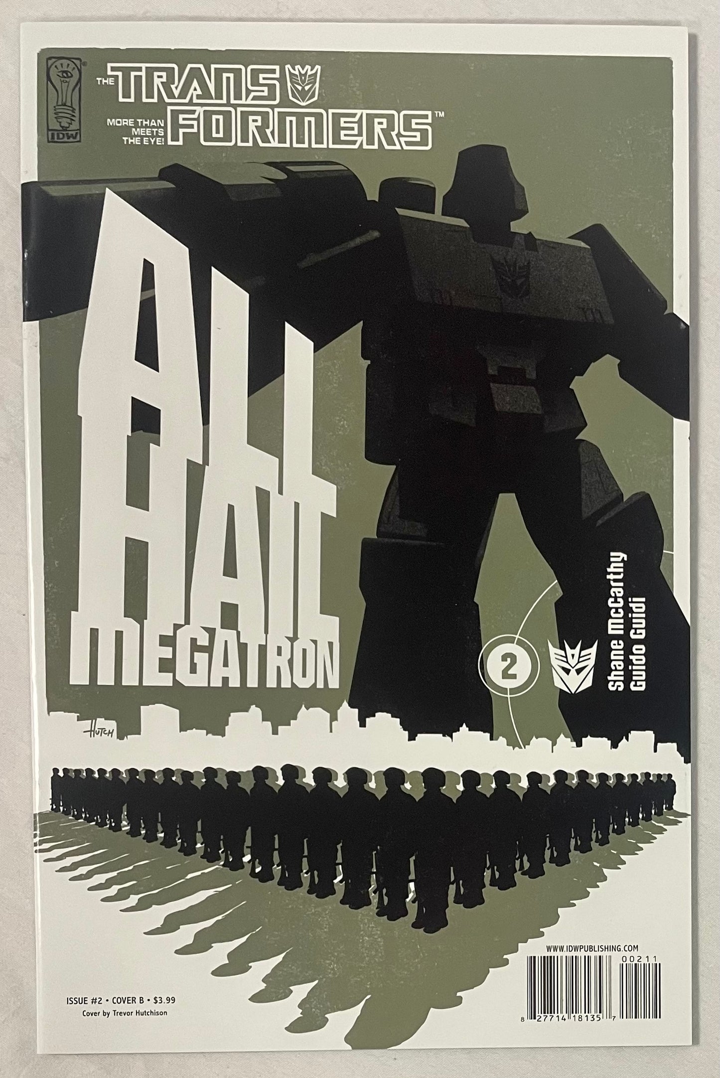IDW The Transformers "All Hail Megatron" #2