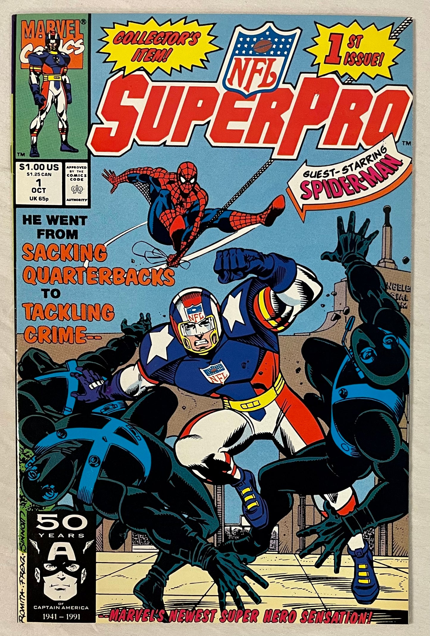 Marvel Comics NFL Superpro #1