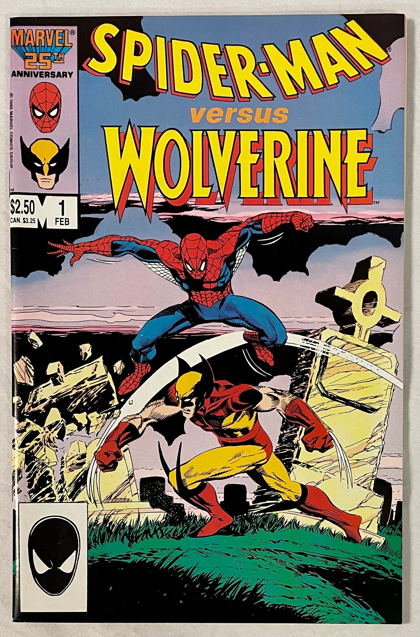 Marvel Comics Spider-Man versus Wolverine #1