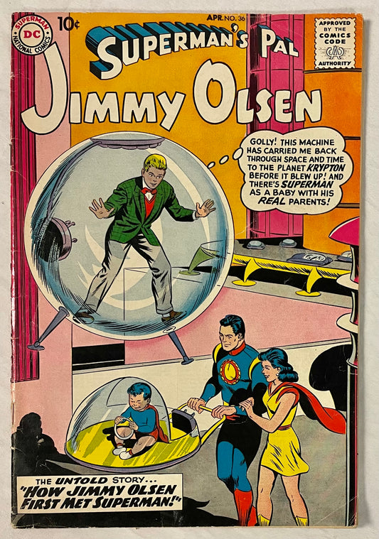 DC Comics Superman's Pal Jimmy Olsen No. 36