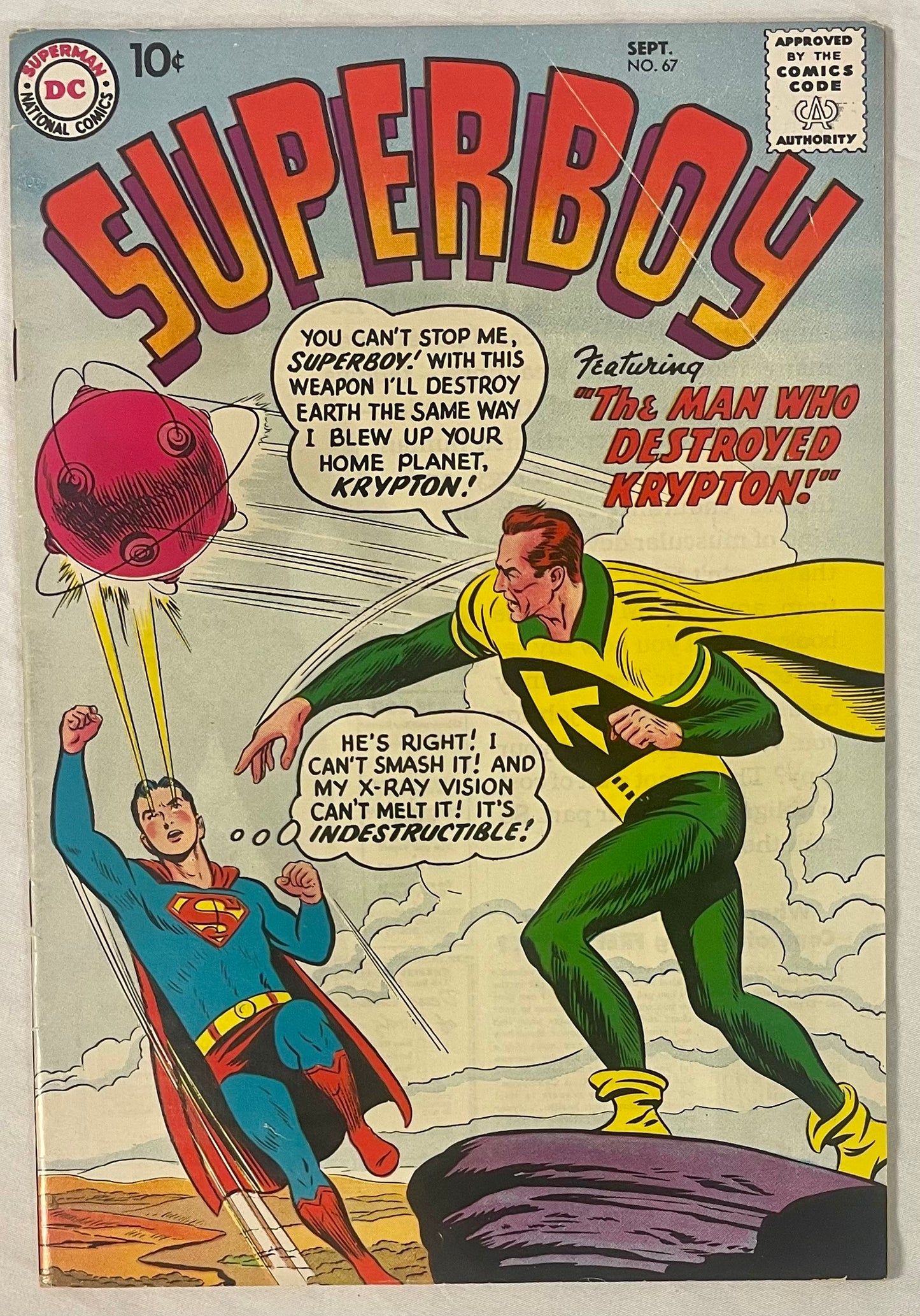 DC Comics Superboy No. 67