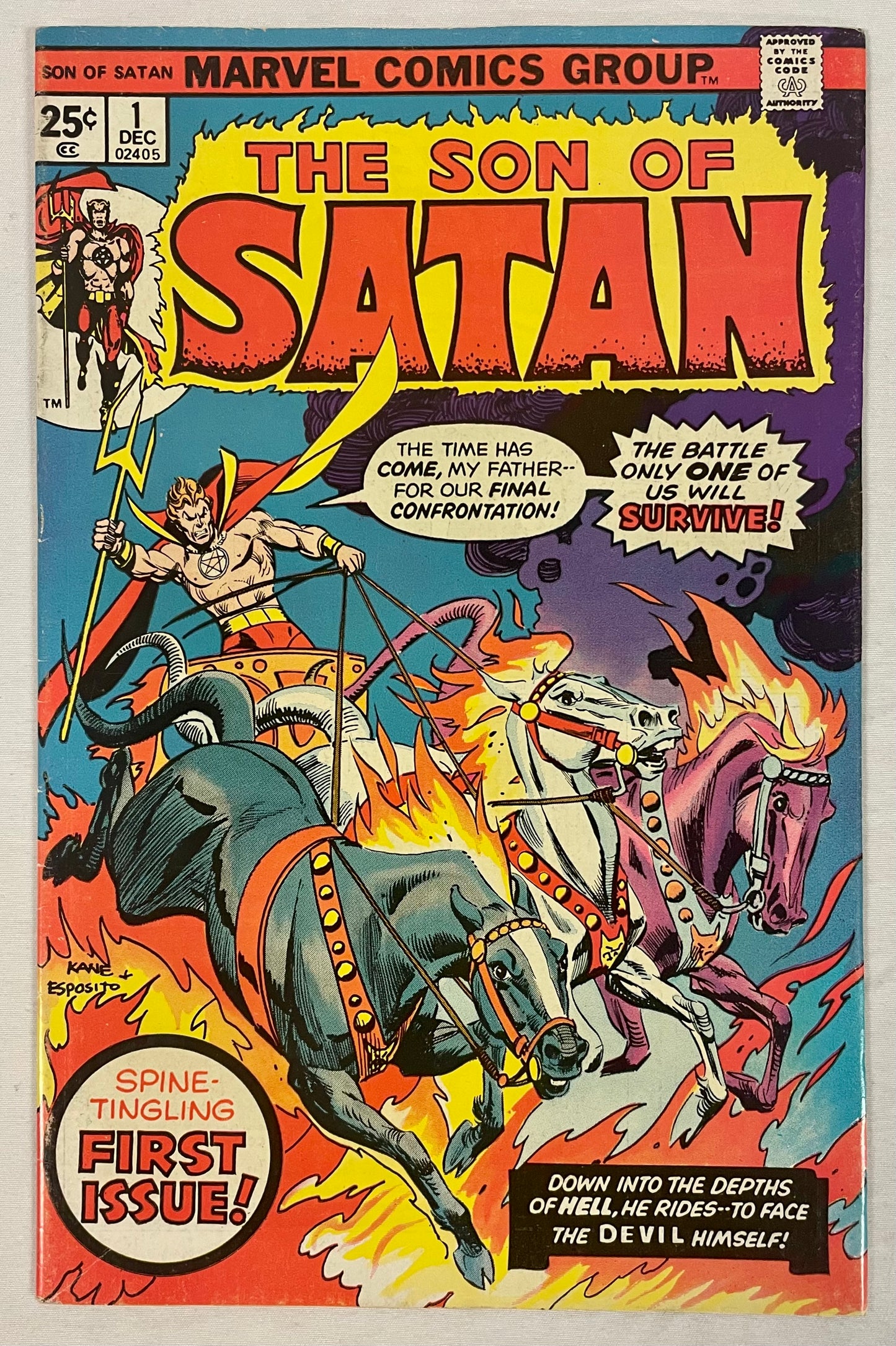 Marvel Comics The Son of Satan #1