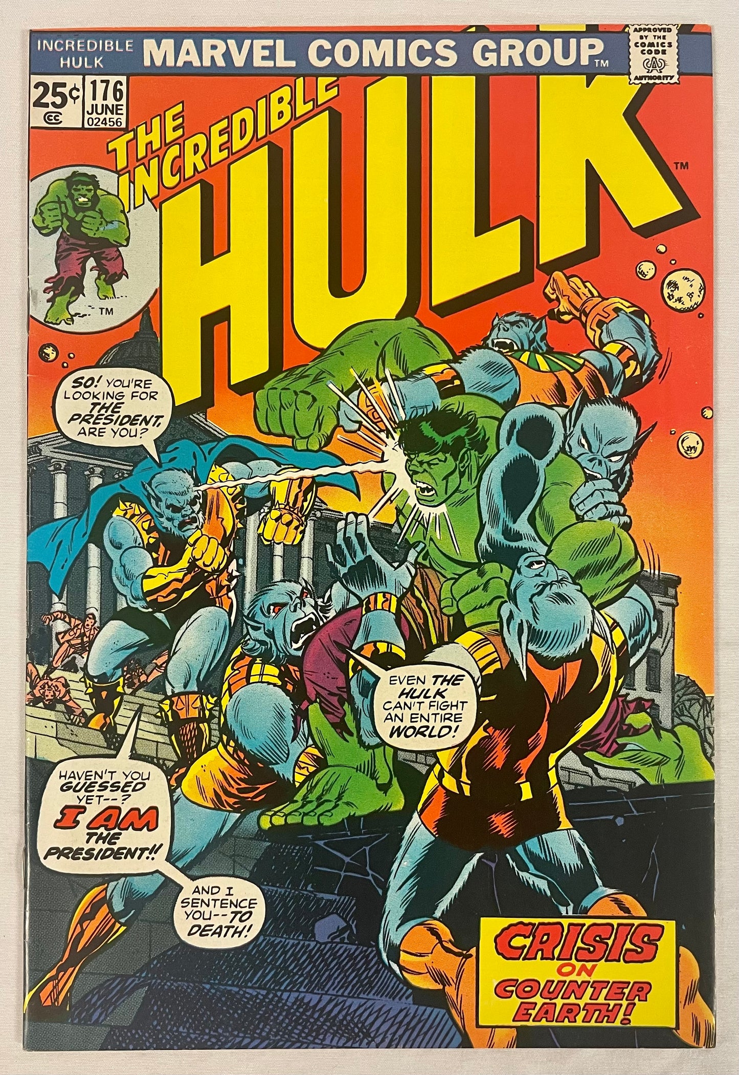 Marvel Comics The Incredible Hulk #176
