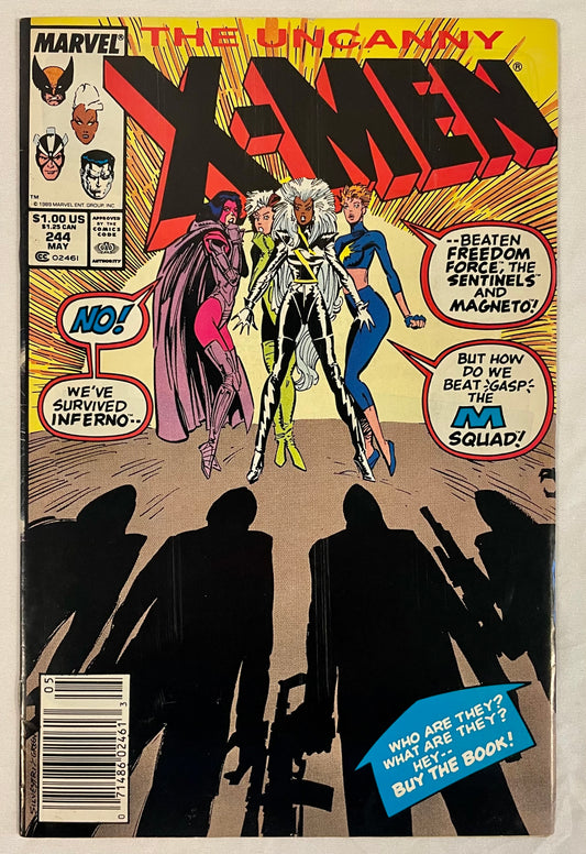 Marvel Comics The Uncanny X-MEN #244