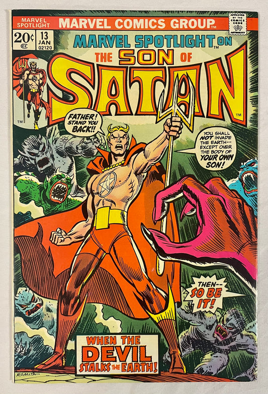 Marvel Comics Marvel Spotlight The Son of Satan #13
