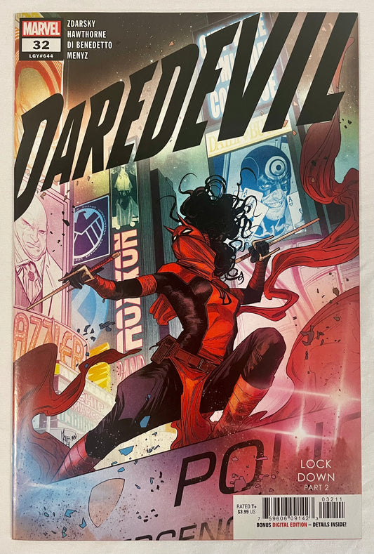 Marvel Comics Daredevil #32 LGY #644