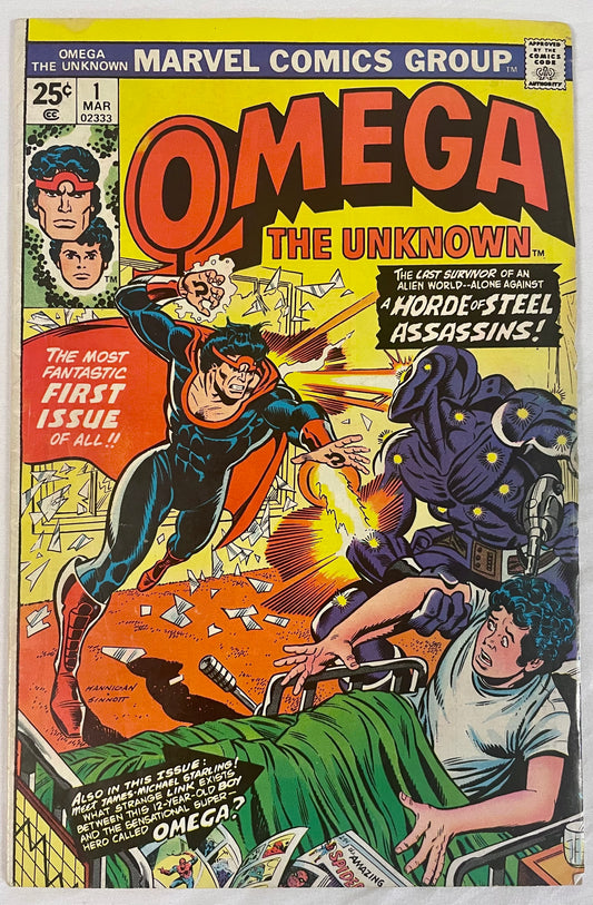 Marvel Comics Omega The Unknown #1