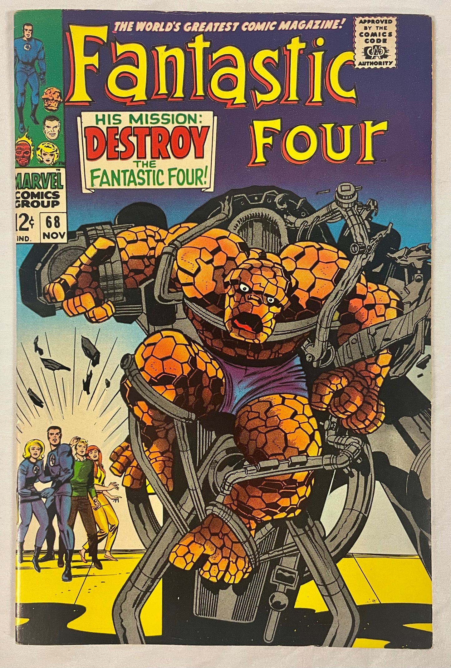 Marvel Comics Fantastic Four #68
