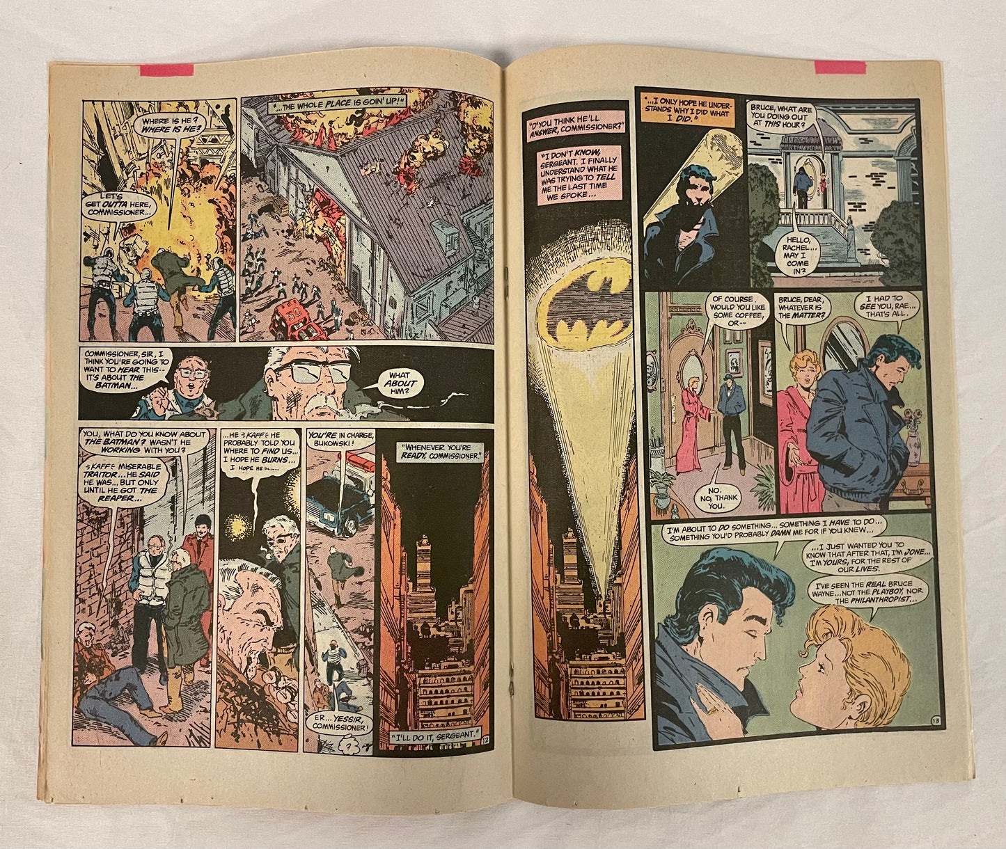 DC Comics Detective Comics No. 578 Batman Year Two Part 4