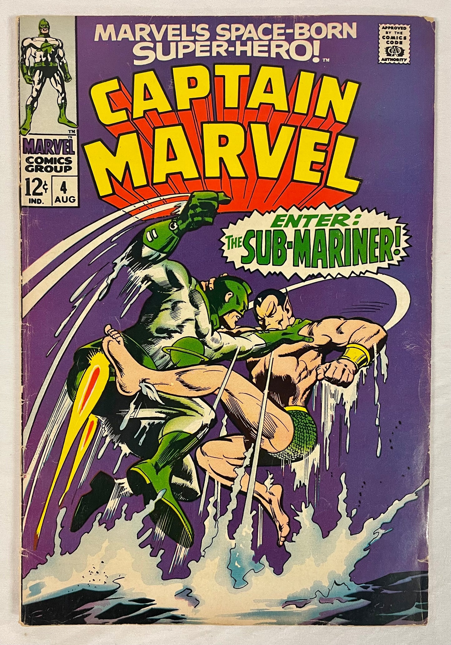 Marvel Comics Captain Marvel #4