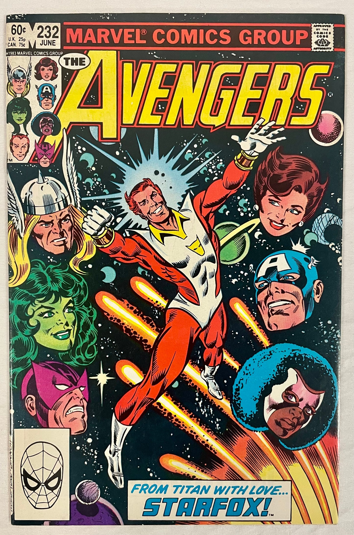 Marvel Comics The Avengers #232