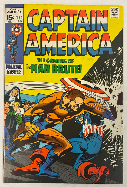 Marvel Comics Captain America #121