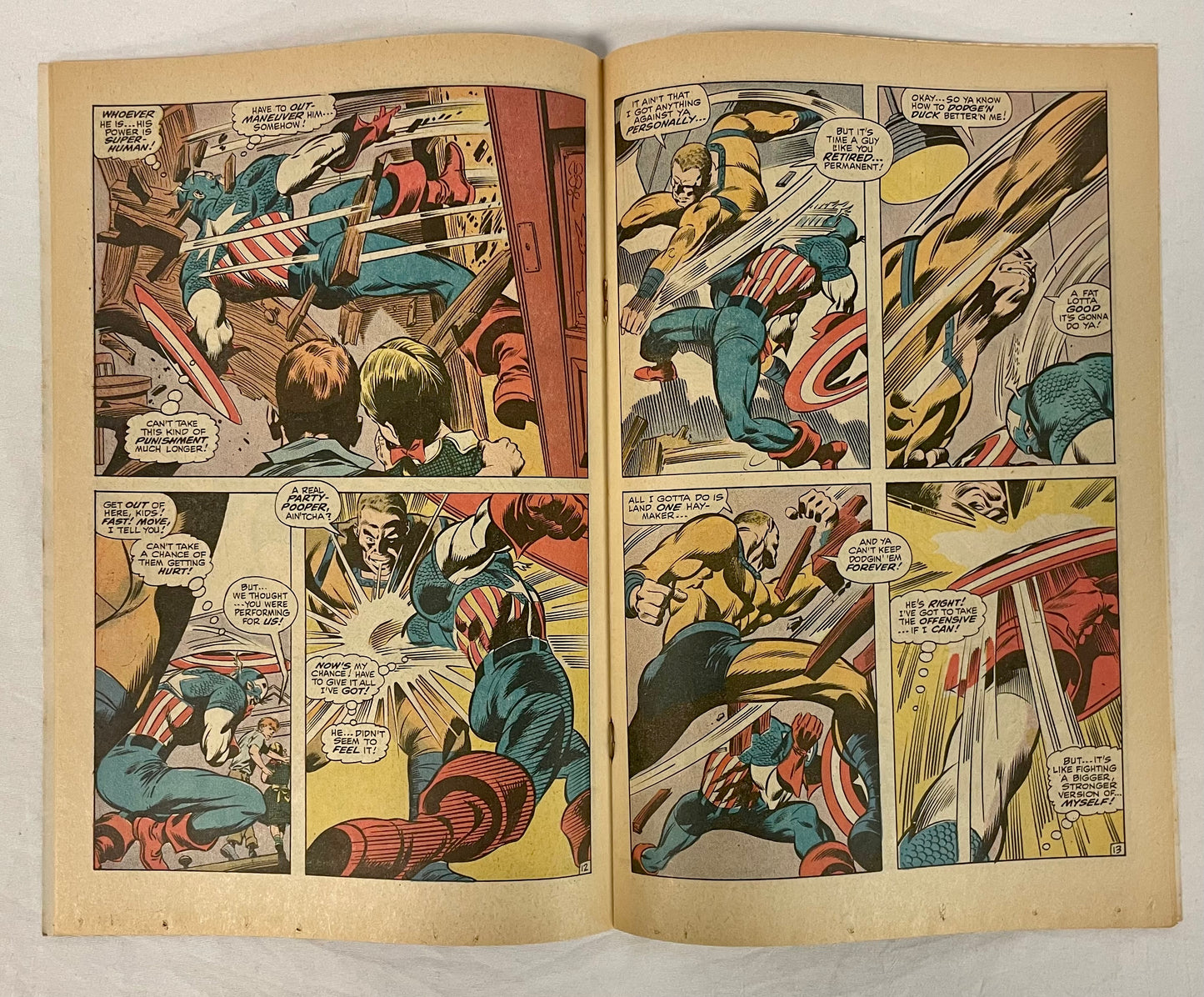 Marvel Comics Captain America #121