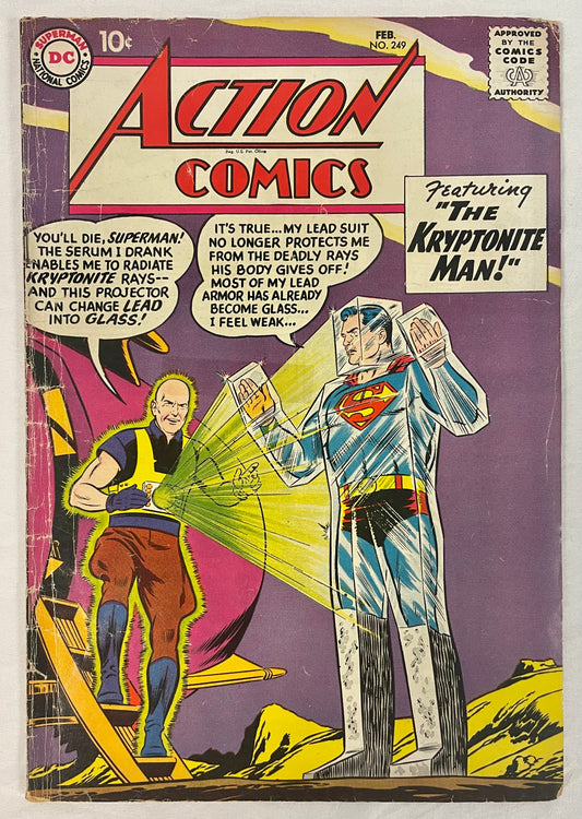 DC Comics Action Comics No. 249