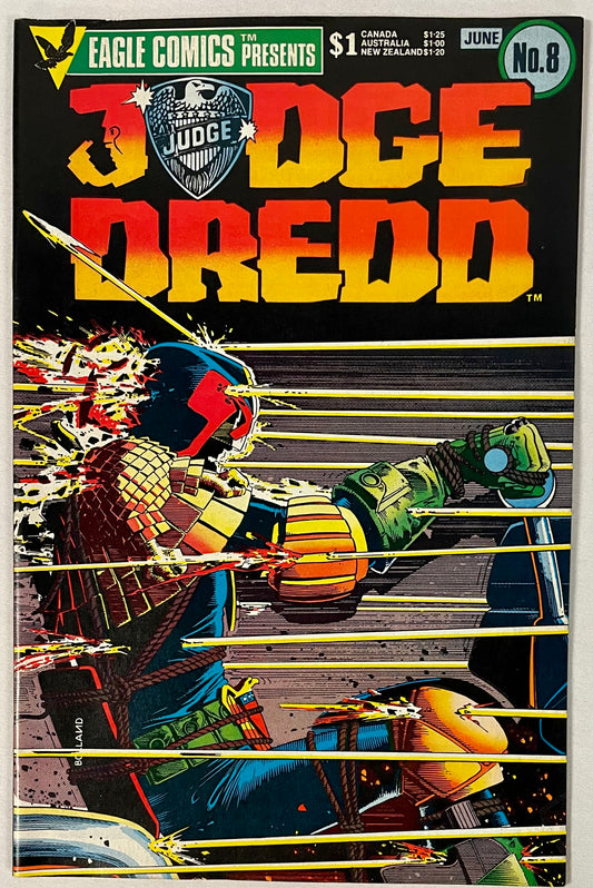 Eagle Comics Judge Dredd No. 8