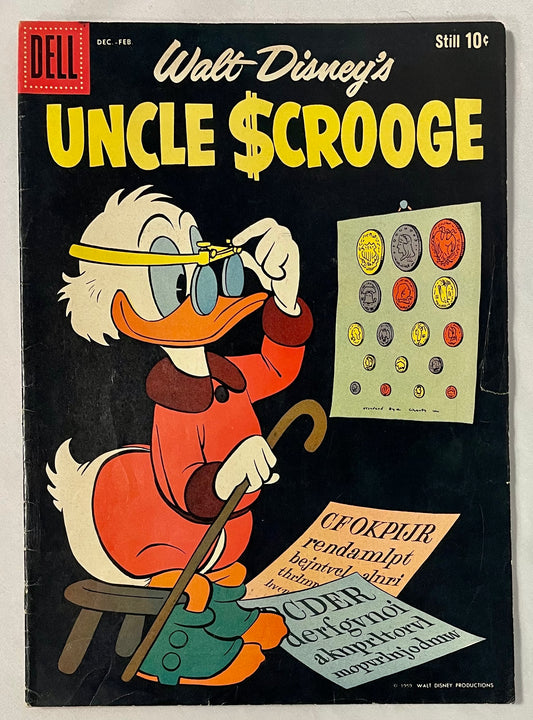 Dell Comics Walt Disney's Uncle Scrooge No. 28