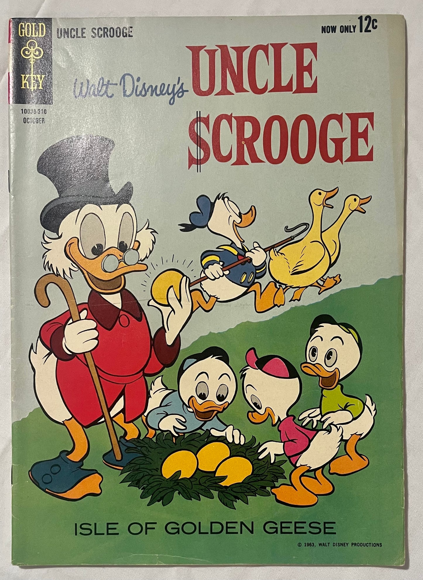 Gold Key Walt Disney's Uncle Scrooge No. 45