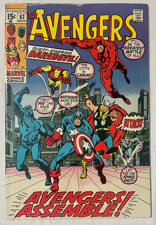 Marvel Comics The Avengers #82