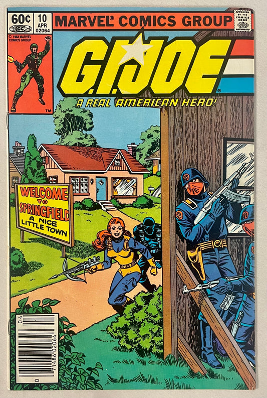 Marvel Comics G.I.Joe A Real American Hero #10