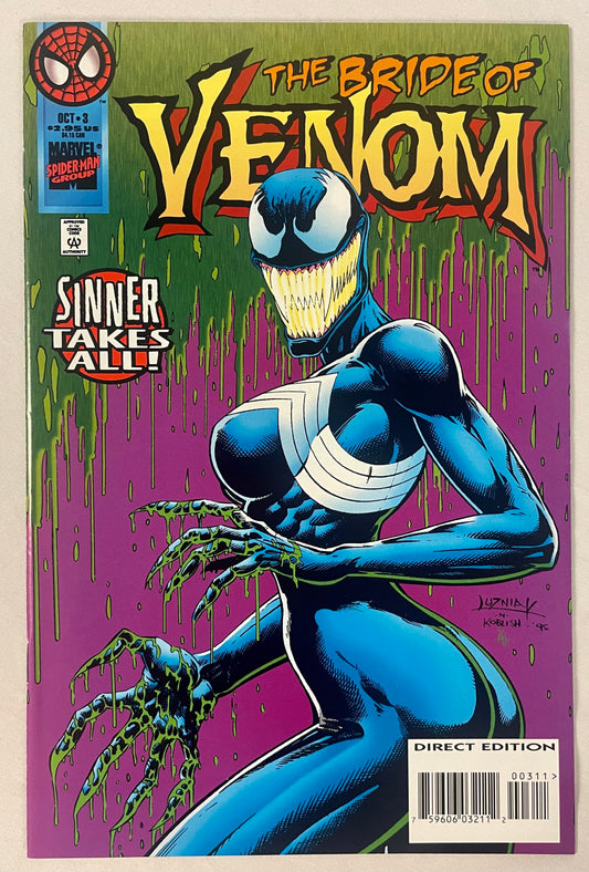 Marvel Comics The Bride Of Venom #3