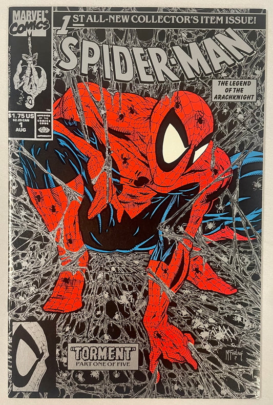 Marvel Comics Spider-Man #1 Silver Edition