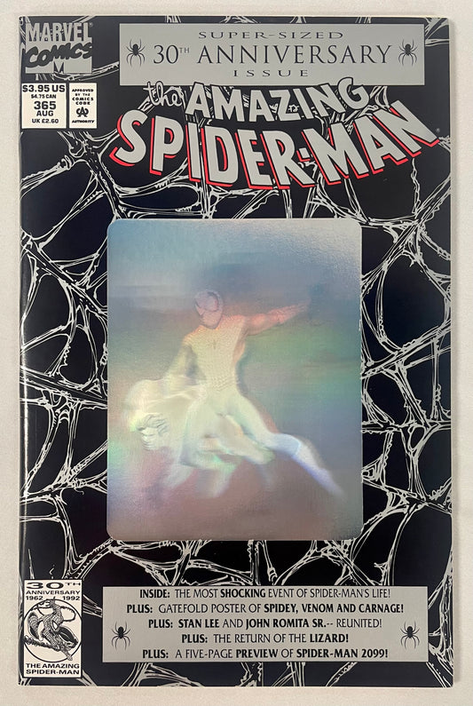 Marvel Comics The Amazing Spider-Man #365 30th Anniversary Issue