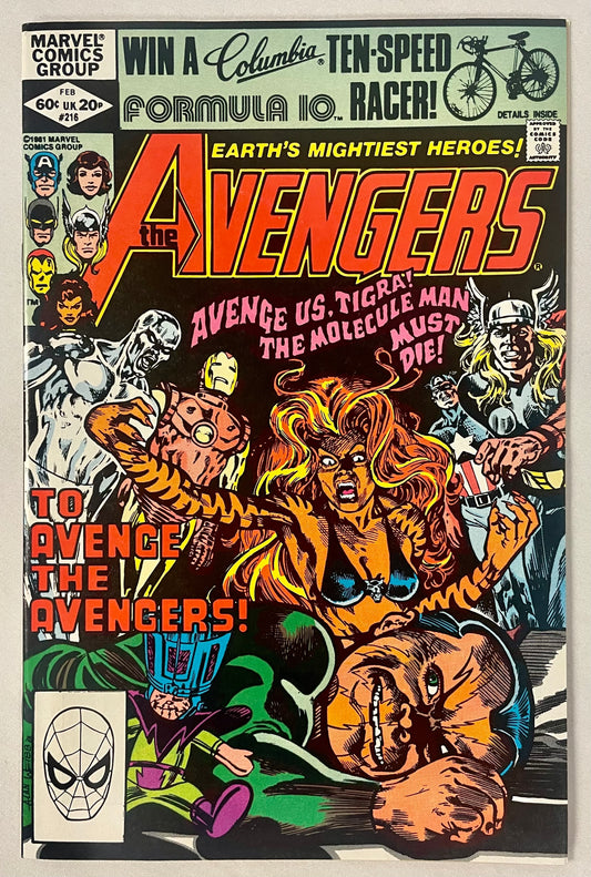 Marvel Comics The Avengers #216