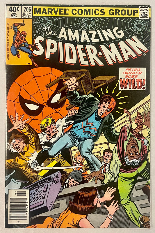 Marvel Comics The Amazing Spider-Man #206