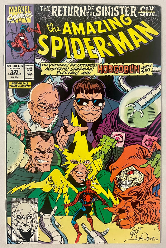 Marvel Comics The Amazing Spider-Man #337