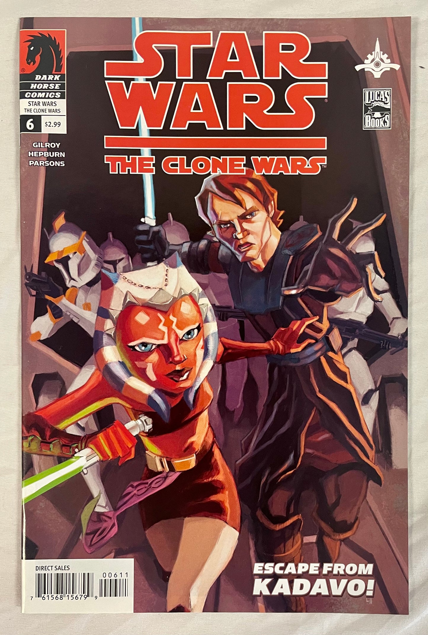 Dark Horse Comics Star Wars The Clone Wars #6