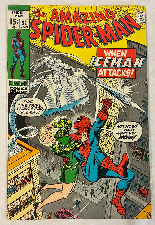 Marvel Comics the Amazing Spider-Man #92