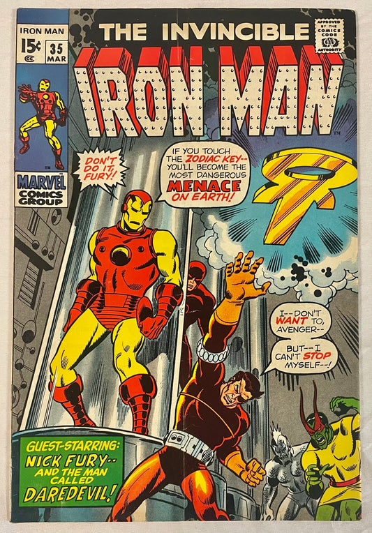 Marvel Comics the Invincible Iron Man #35