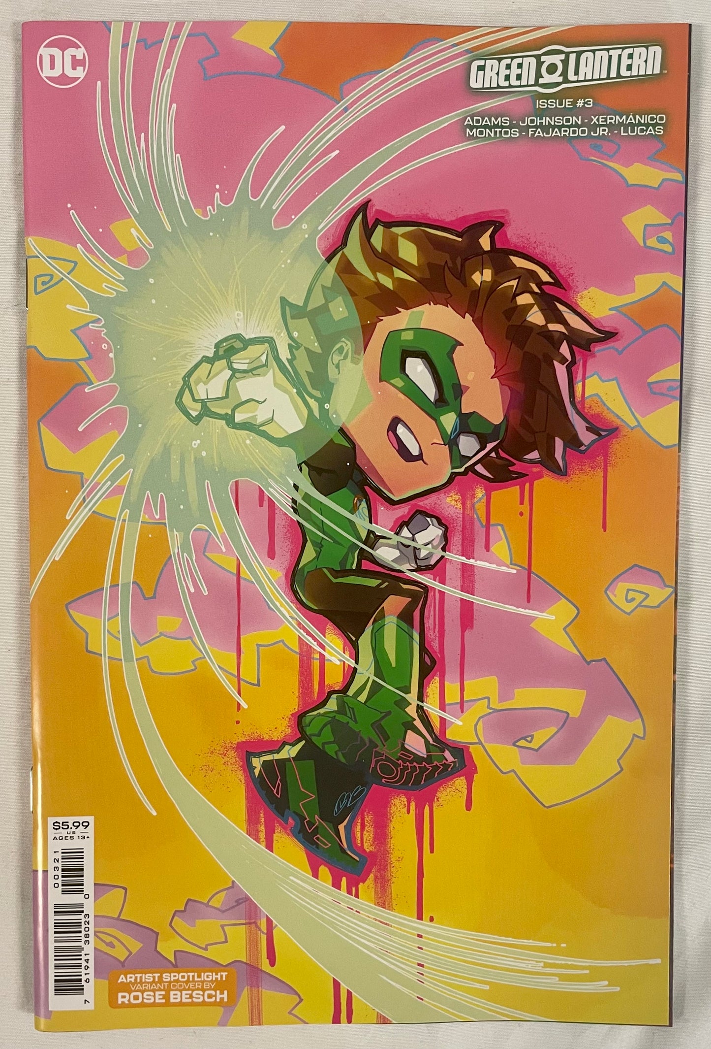 DC Comics Green Lantern Issue #3 (Rose Besch)