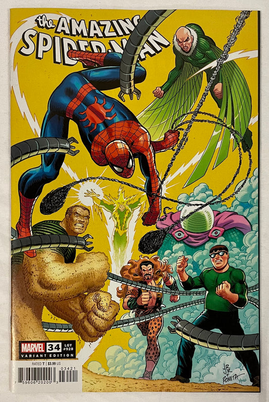 The Amazing Spider-Man #34 LGY #928 CVR B
